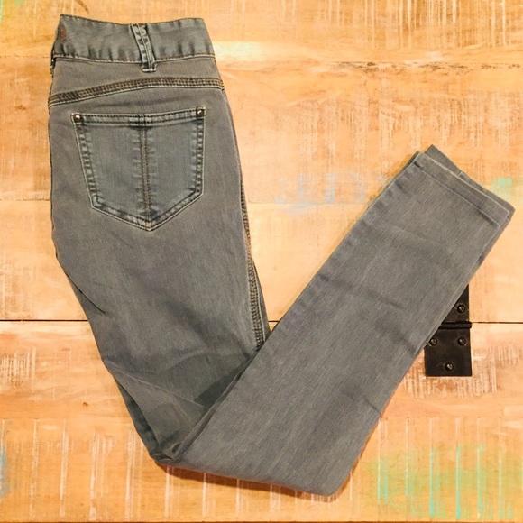 Free People Millenium Colored Skinny Jeans 25 - Picture 4 of 6